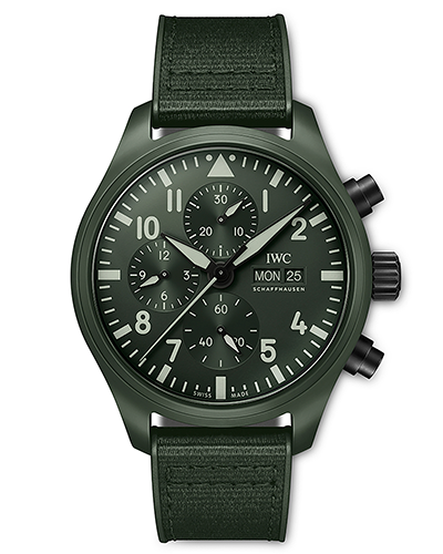 IWC Reloj de Aviador Cronógrafo Top Gun Edición «Woodland»