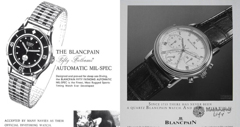 Blancpain la marca más antigua